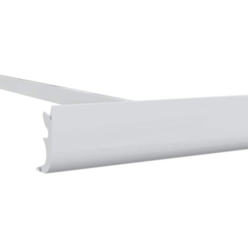 Casa si Gradina - Gradina si terasa - Umbrele si pavilioane - Umbrele - Copertina Manual Alb 4,5 × 3 m Metal - Infinity.ro