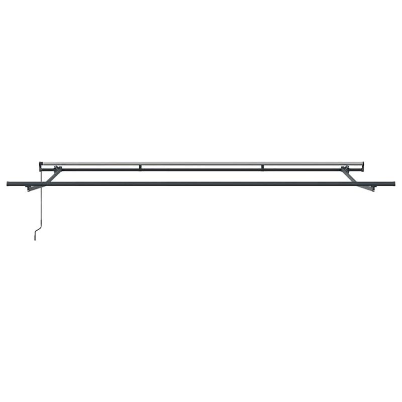 Casa si Gradina - Gradina si terasa - Umbrele si pavilioane - Umbrele - Cadru de copertina manual antracit, 4 × 3 m, Metal - Infinity.ro