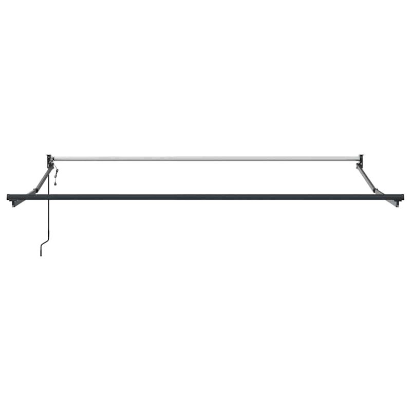 Casa si Gradina - Gradina si terasa - Umbrele si pavilioane - Umbrele - Cadru de copertina manual antracit, 3.5 x 2.5 m, Metal - Infinity.ro