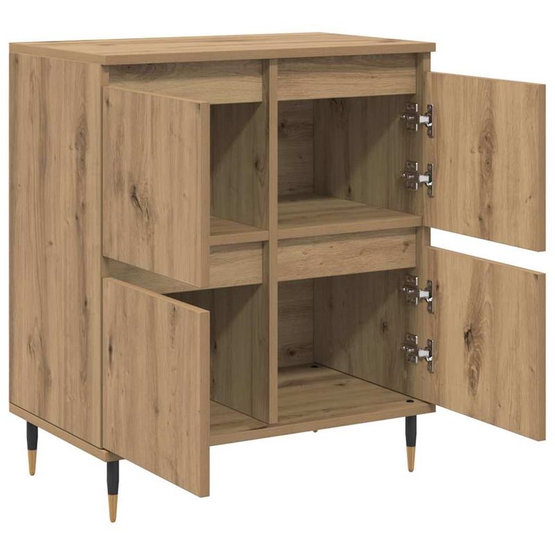 Casa si Gradina - Mobilier - Comode si corpuri - Comode - Bufeturi 3 pcs stejar artizanal 180 x 35 x 70 cm Lemn compozit - Infinity.ro