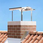 Casa si Gradina - Termice - Sobe, Seminee si accesorii - Accesorii seminee si sobe - Capac pentru Semineu Argintiu 59.5 x 50 x 36.5 cm - Infinity.ro