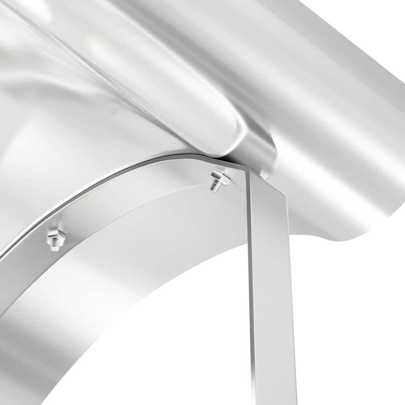 Casa si Gradina - Termice - Sobe, Seminee si accesorii - Accesorii seminee si sobe - Capac pentru Semineu Argintiu 59.5 x 50 x 36.5 cm - Infinity.ro