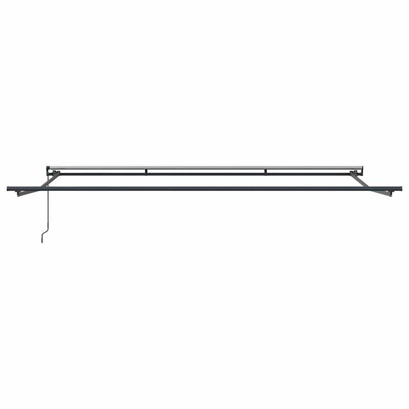 Casa si Gradina - Gradina si terasa - Umbrele si pavilioane - Umbrele - Cadru de copertina manual antracit, 4 × 3.5 m Metal - Infinity.ro