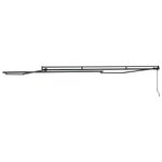 Casa si Gradina - Gradina si terasa - Umbrele si pavilioane - Umbrele - Cadru de copertina manual antracit, 4 × 3.5 m Metal - Infinity.ro
