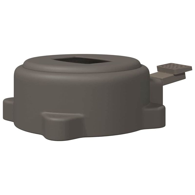 Casa si Gradina - Gradina si terasa - Umbrele si pavilioane - Umbrele - Pedala Rotativa la 360 de Grade Argintiu 21,5 x 14 x 6 cm Otel - Infinity.ro