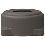 Casa si Gradina - Gradina si terasa - Umbrele si pavilioane - Umbrele - Pedala Rotativa la 360 de Grade Argintiu 21,5 x 14 x 6 cm Otel - Infinity.ro