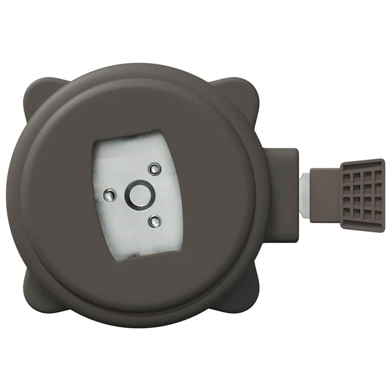 Casa si Gradina - Gradina si terasa - Umbrele si pavilioane - Umbrele - Pedala Rotativa la 360 de Grade Argintiu 21,5 x 14 x 6 cm Otel - Infinity.ro