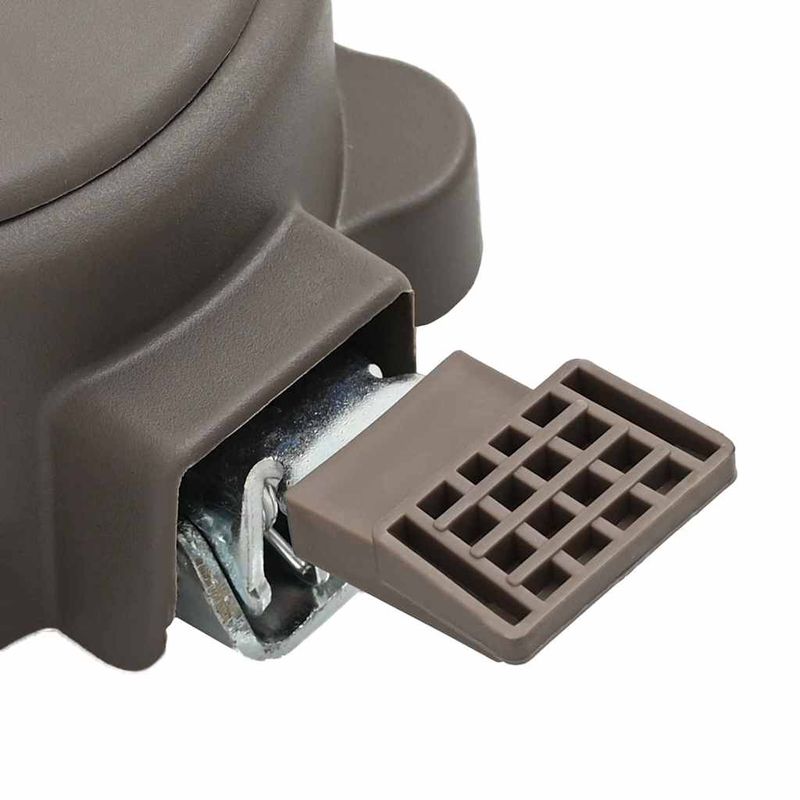 Casa si Gradina - Gradina si terasa - Umbrele si pavilioane - Umbrele - Pedala Rotativa la 360 de Grade Argintiu 21,5 x 14 x 6 cm Otel - Infinity.ro