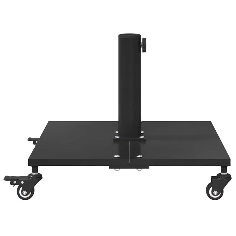 Casa si Gradina - Gradina si terasa - Umbrele si pavilioane - Umbrele - Baze pentru umbrele de exterior Negru 45 x 45 x 31.5 cm Otel - Infinity.ro