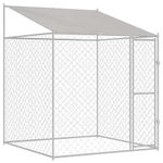 Petshop - Accesorii petshop - Culcusuri si custi - Custi interior si exterior - Cusca pentru caine 200 x 200 x 258 cm Otel si PE - Infinity.ro