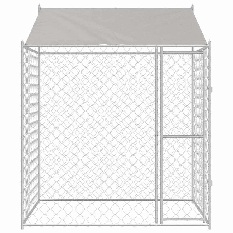 Petshop - Accesorii petshop - Culcusuri si custi - Custi interior si exterior - Cusca pentru caine 200 x 200 x 258 cm Otel si PE - Infinity.ro