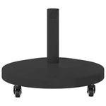 Casa si Gradina - Gradina si terasa - Umbrele si pavilioane - Umbrele - Baze pentru umbrele de exterior Negru 48 x 48 x 32.5 cm - Infinity.ro