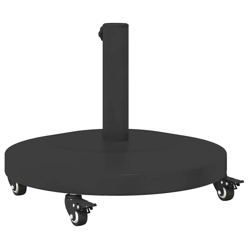 Casa si Gradina - Gradina si terasa - Umbrele si pavilioane - Umbrele - Baze pentru umbrele de exterior Negru 48 x 48 x 32.5 cm - Infinity.ro