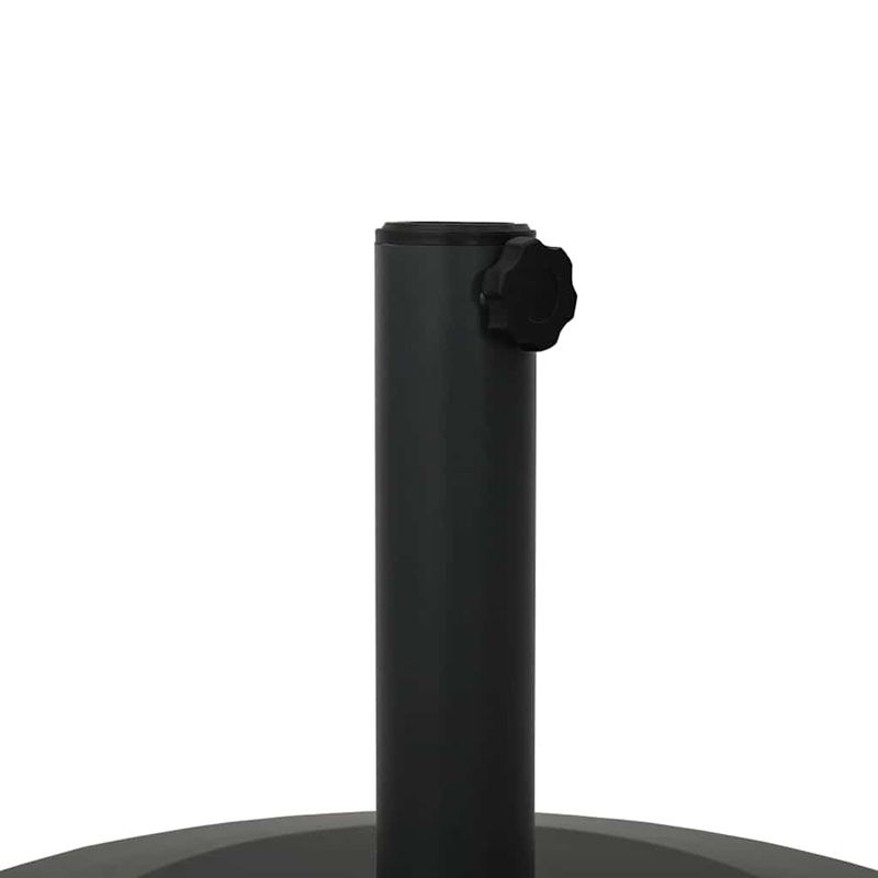 Casa si Gradina - Gradina si terasa - Umbrele si pavilioane - Umbrele - Baze pentru umbrele de exterior Negru 48 x 48 x 32.5 cm - Infinity.ro