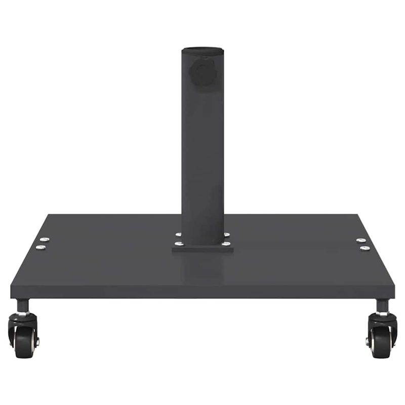 Casa si Gradina - Gradina si terasa - Umbrele si pavilioane - Umbrele - Baze pentru umbrele de exterior Gri inchis 45 x 45 x 31.5 cm - Infinity.ro