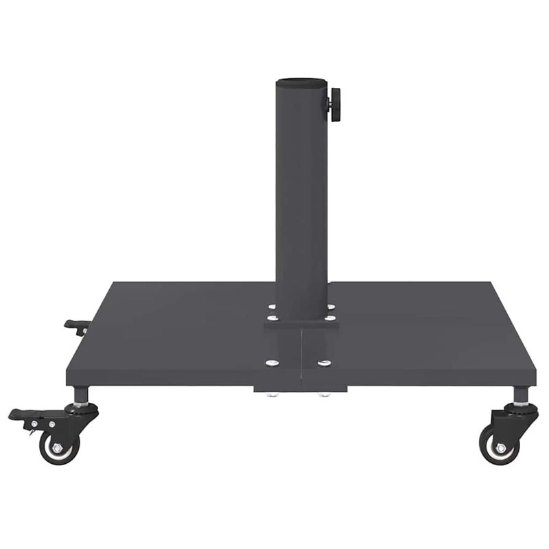 Casa si Gradina - Gradina si terasa - Umbrele si pavilioane - Umbrele - Baze pentru umbrele de exterior Gri inchis 45 x 45 x 31.5 cm - Infinity.ro