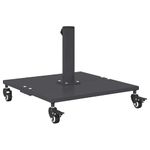 Casa si Gradina - Gradina si terasa - Umbrele si pavilioane - Umbrele - Baze pentru umbrele de exterior Gri inchis 45 x 45 x 31.5 cm - Infinity.ro