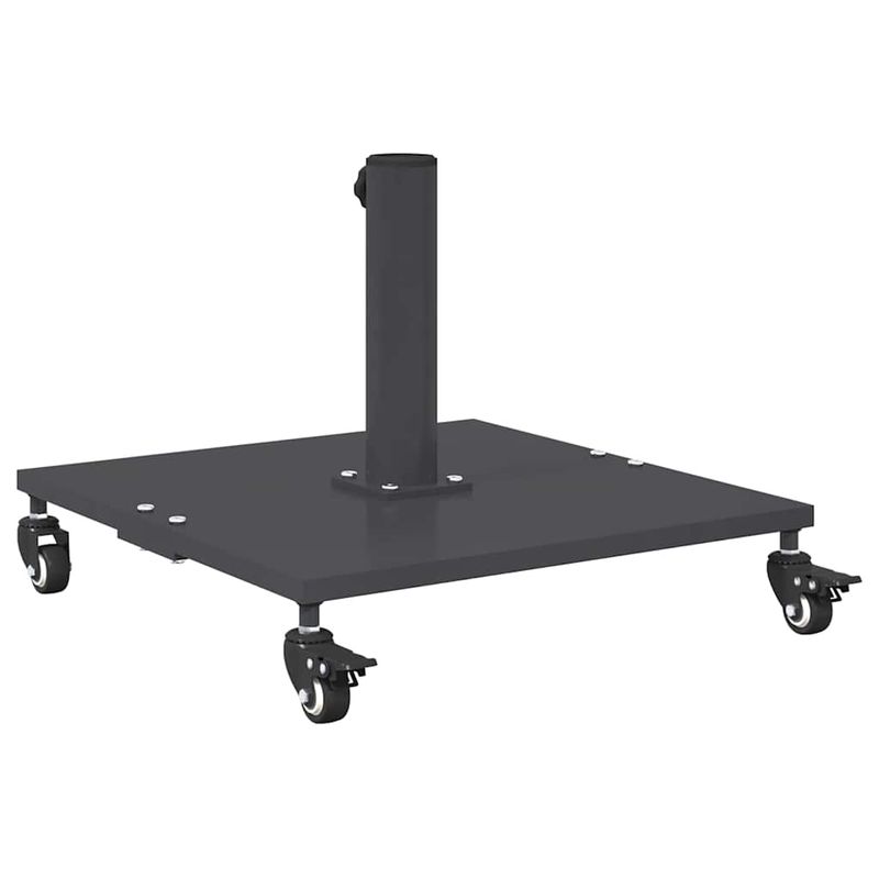 Casa si Gradina - Gradina si terasa - Umbrele si pavilioane - Umbrele - Baze pentru umbrele de exterior Gri inchis 45 x 45 x 31.5 cm - Infinity.ro