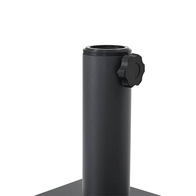 Casa si Gradina - Gradina si terasa - Umbrele si pavilioane - Umbrele - Baze pentru umbrele de exterior Gri inchis 45 x 45 x 31.5 cm - Infinity.ro