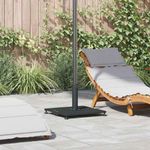 Casa si Gradina - Gradina si terasa - Umbrele si pavilioane - Umbrele - Baze pentru umbrele de exterior Negru 45 x 45 x 31 cm Otel - Infinity.ro