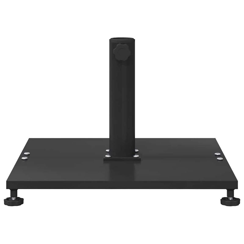 Casa si Gradina - Gradina si terasa - Umbrele si pavilioane - Umbrele - Baze pentru umbrele de exterior Negru 45 x 45 x 31 cm Otel - Infinity.ro