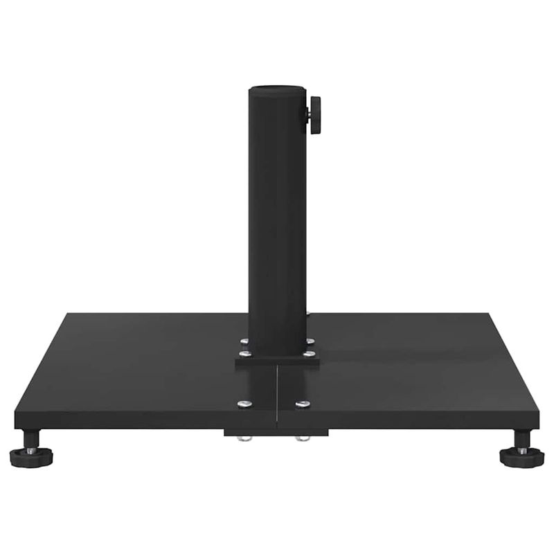 Casa si Gradina - Gradina si terasa - Umbrele si pavilioane - Umbrele - Baze pentru umbrele de exterior Negru 45 x 45 x 31 cm Otel - Infinity.ro