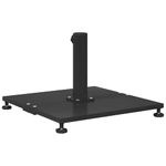Casa si Gradina - Gradina si terasa - Umbrele si pavilioane - Umbrele - Baze pentru umbrele de exterior Negru 45 x 45 x 31 cm Otel - Infinity.ro