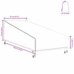 Casa si Gradina - Textile si covoare - Huse pentru mobilier - Husa pentru mobilier de exterior 203 x 81 x 63 cm - Infinity.ro