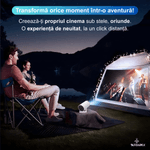 TV, Audio-Video si Foto - Videoproiectoare si accesorii - Videoproiectoare - Videoproiector Smart LED, UltraHD, suport 4K, Android 11, Wi-Fi6, Proiectie Ajustabila, Autofocus, Mirroring Android/IOS - Infinity.ro