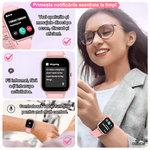Laptop, Telefoane si Tablete - Wearables si gadgeturi - Wearables - Smartwatch-uri - Ceas SmartWatch Ultra Fit, Display HD, Rezistent Apa IP67, Notificari, Monitorizare Ritm Cardiac, Tensiune, Oxigen, Somn - Infinity.ro