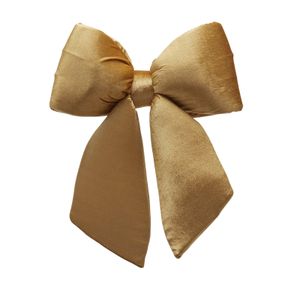 Decoratiune funda pentru brad din catifea, 43x40 cm, auriu