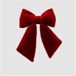 Casa si Gradina - Decoratiuni - Decoratiuni de sezon - Decoratiune funda pentru brad din catifea, 38x27 cm, bordeaux - Infinity.ro