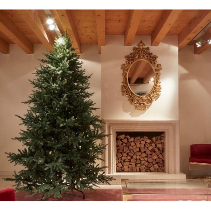 Casa si Gradina - Decoratiuni - Decoratiuni de sezon - Brad artificial Pino Luxury, 210 cm, verde - Infinity.ro