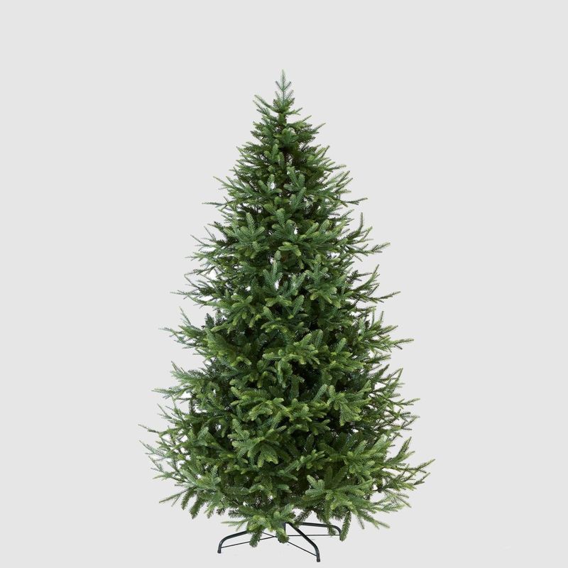 Casa si Gradina - Decoratiuni - Decoratiuni de sezon - Brad artificial Pino Luxury, 210 cm, verde - Infinity.ro