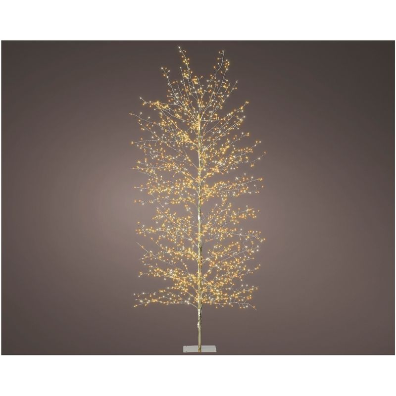 Casa si Gradina - Decoratiuni - Decoratiuni de sezon - Copac decorativ Craciun cu 1755 microLED-uri, 180 cm - Infinity.ro