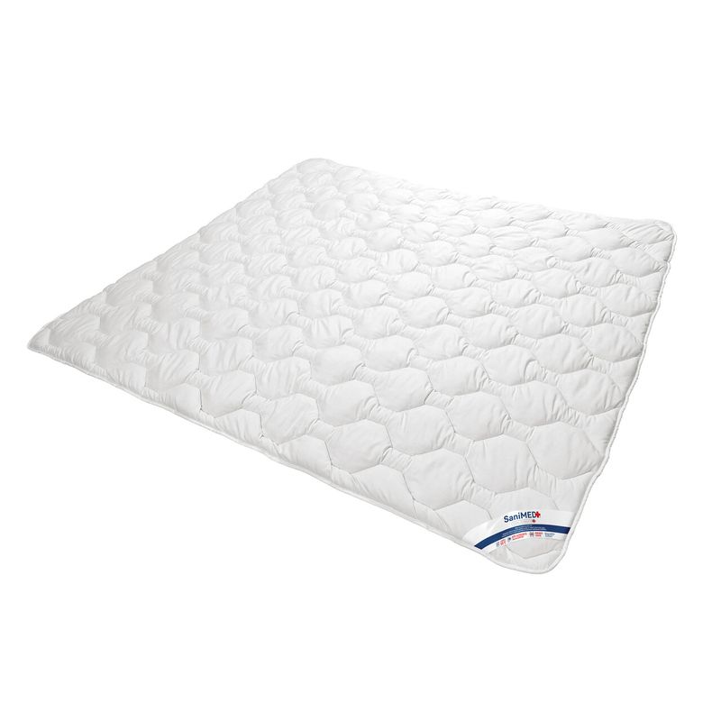 Casa si Gradina - Textile si covoare - Perne si pilote - Pilote - Pilota Alcam, SaniMed® 140x200 cm, microfibra matlasata hipoalergenica, 250g/mp umplutura cu tratament SILVERPLUS® - Infinity.ro