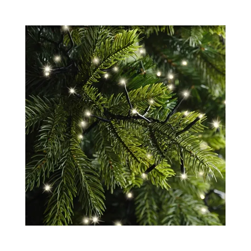 Casa si Gradina - Decoratiuni - Decoratiuni de sezon - Instalatie Lumini LED 2208 Beculete, 35 m, 8 Functii Twinkle, Exterior, alb cald, IP44, Transformator Inclus - Infinity.ro