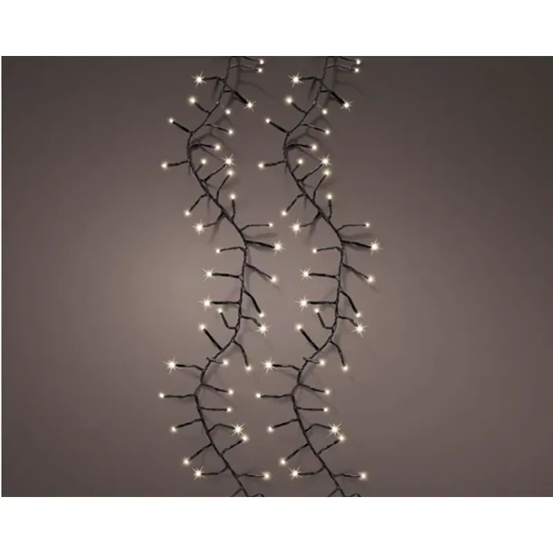 Casa si Gradina - Decoratiuni - Decoratiuni de sezon - Instalatie Lumini LED 2208 Beculete, 35 m, 8 Functii Twinkle, Exterior, alb cald, IP44, Transformator Inclus - Infinity.ro