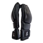 Sport si Outdoor - Echipament Sportiv - Accesorii echipament sportiv - Manusi sport - Manusi MMA Anastasia Sport piele naturala neagra, antrenament, marime XL - Infinity.ro