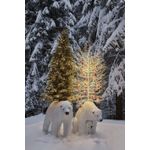 Casa si Gradina - Decoratiuni - Decoratiuni de sezon - Copac decorativ Faggio, 2000 LED, 180 cm, IP44, alb - Infinity.ro