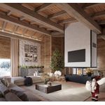 Casa si Gradina - Decoratiuni - Decoratiuni de sezon - Brad artificial Pino Luxury cu lumini si telecomanda, 300 cm, 7000 LED uri, PE, verde - Infinity.ro