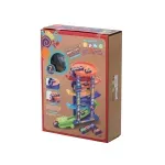 Jucarii, Copii si Bebe - Jucarii si jocuri - Vehicule si jucarii cu telecomanda - Masinute - Pista pentru masinute pe 7 nivele, multicolor,Gonga® Multicolor - Infinity.ro