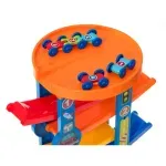 Jucarii, Copii si Bebe - Jucarii si jocuri - Vehicule si jucarii cu telecomanda - Masinute - Pista pentru masinute pe 7 nivele, multicolor,Gonga® Multicolor - Infinity.ro