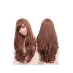 Casa si Gradina - Decoratiuni - Decoratiuni petrecere - Masti si costume carnaval - Peruca Par Lung Ondulat, Castaniu, 70cm, Gonga® Maro - Infinity.ro