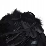 Casa si Gradina - Decoratiuni - Decoratiuni petrecere - Masti si costume carnaval - Aripi de inger, 60X40 cm, Gonga® Negru - Infinity.ro