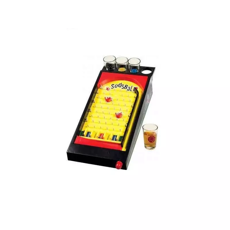 Casa si Gradina - Decoratiuni - Decoratiuni petrecere - Accesorii pentru petrecere - Joc Pinball cu pahare pentru shoturi, Gonga® Galben - Infinity.ro