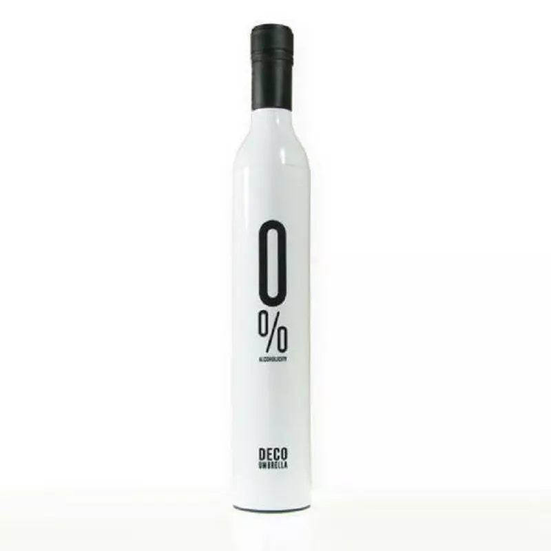 Fashion, accesorii si bijuterii - Femei - Accesorii femei - Alte accesorii femei - Umbrela in forma de sticla, Gonga® Argintiu - Infinity.ro