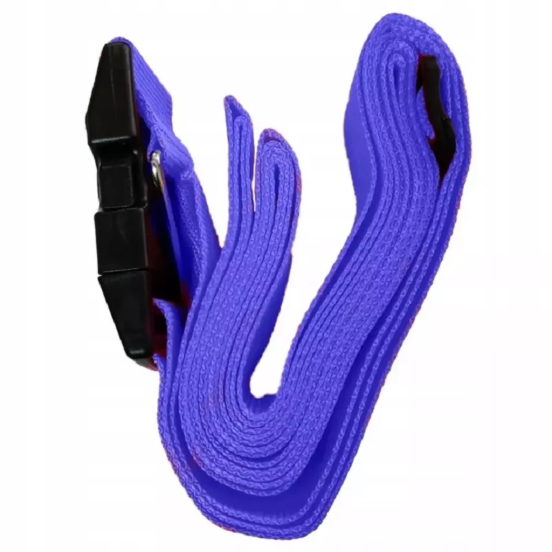Sport si Outdoor - Articole de voiaj - Accesorii articole de voiaj - Centura de siguranta pentru bagaje, 190cm x 5cm, Gonga® Albastru - Infinity.ro