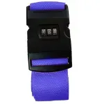 Sport si Outdoor - Articole de voiaj - Accesorii articole de voiaj - Centura de siguranta pentru bagaje, 190cm x 5cm, Gonga® Albastru - Infinity.ro