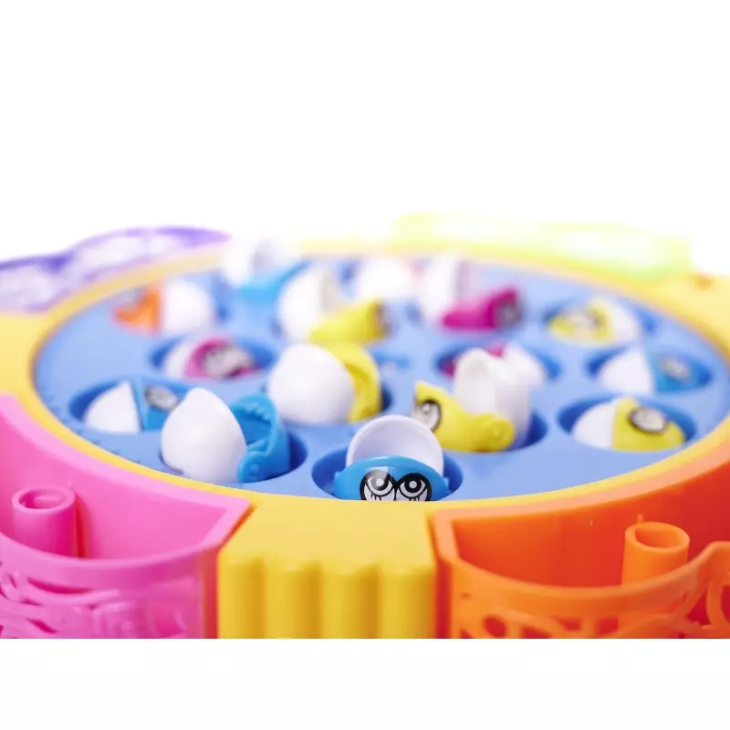 Jucarii, Copii si Bebe - Jucarii si jocuri - Jucarii & jocuri educative - Jocuri si jucarii educative - Joc interactiv Prinde Pestele, 15 pesti, multicolor Multicolor - Infinity.ro